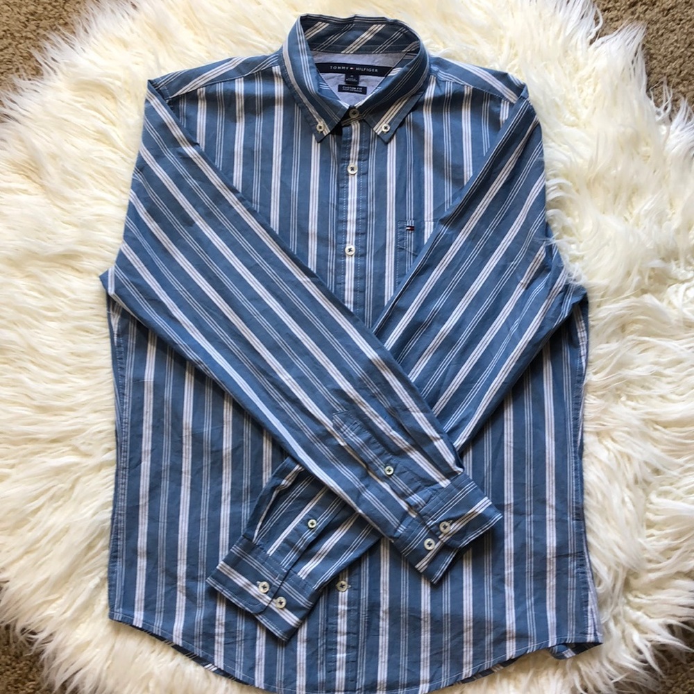 Tommy Hilfiger Long sleeved button up shirt